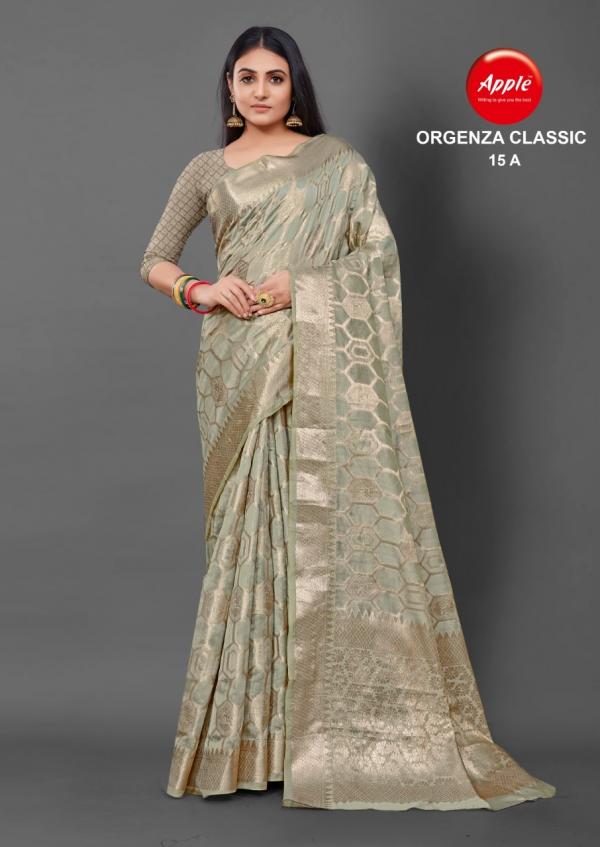 Apple Organza Classic 15 Occasion Wear Organza Saree Collection